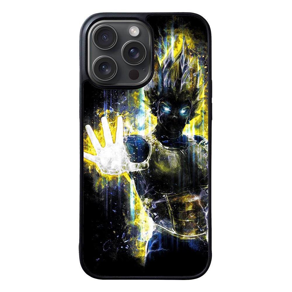 Dragon Ball Z Vegeta Bad Man Saiyan Prince Case iPhone 15 Pro BC2206