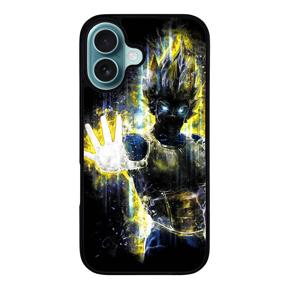 Dragon Ball Z Vegeta Bad Man Saiyan Prince Case iPhone 16 Plus BC2206