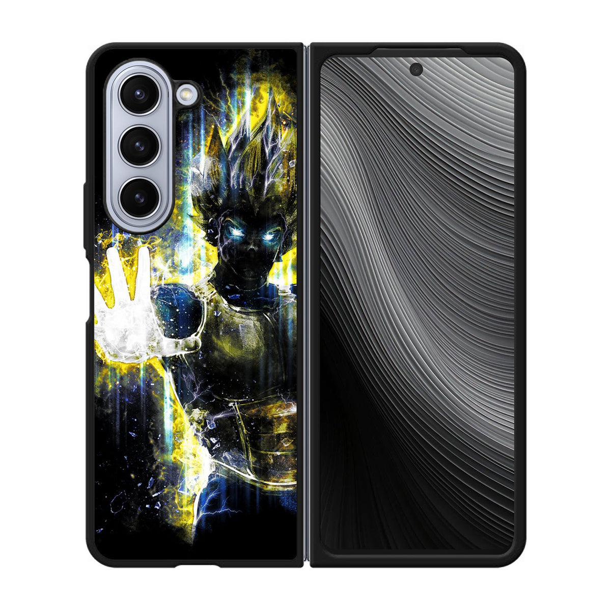 Dragon Ball Z Vegeta Bad Man Saiyan Prince Case Samsung Galaxy z Fold 5 5G BC2206
