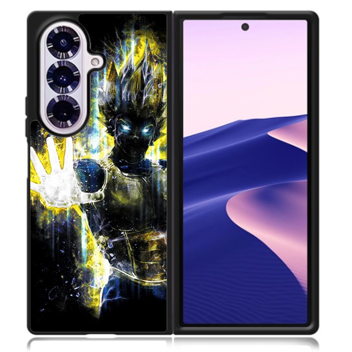 Dragon Ball Z Vegeta Bad Man Saiyan Prince Samsung Galaxy Z Fold 7 5G Case BC2206