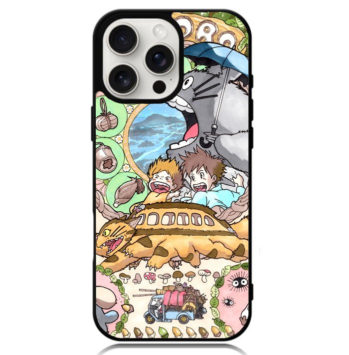 My Neighbor Totoro Studio Ghibli Case iPhone 16 Pro BC2077