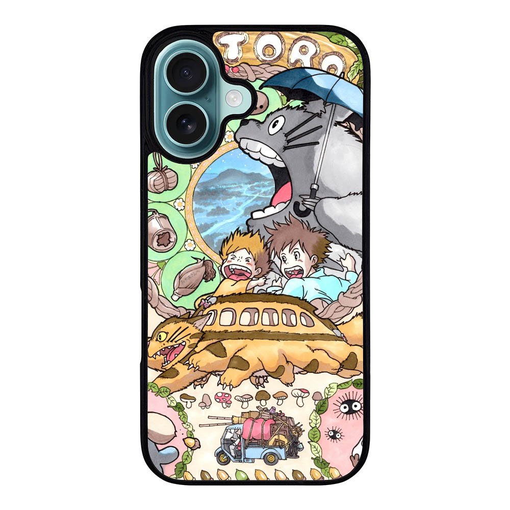 My Neighbor Totoro Studio Ghibli Case iPhone 16 Plus BC2077