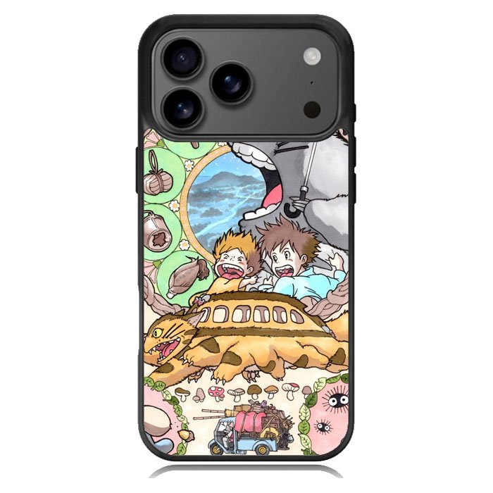 My Neighbor Totoro Studio Ghibli iPhone 17 Pro Max Case BC2077