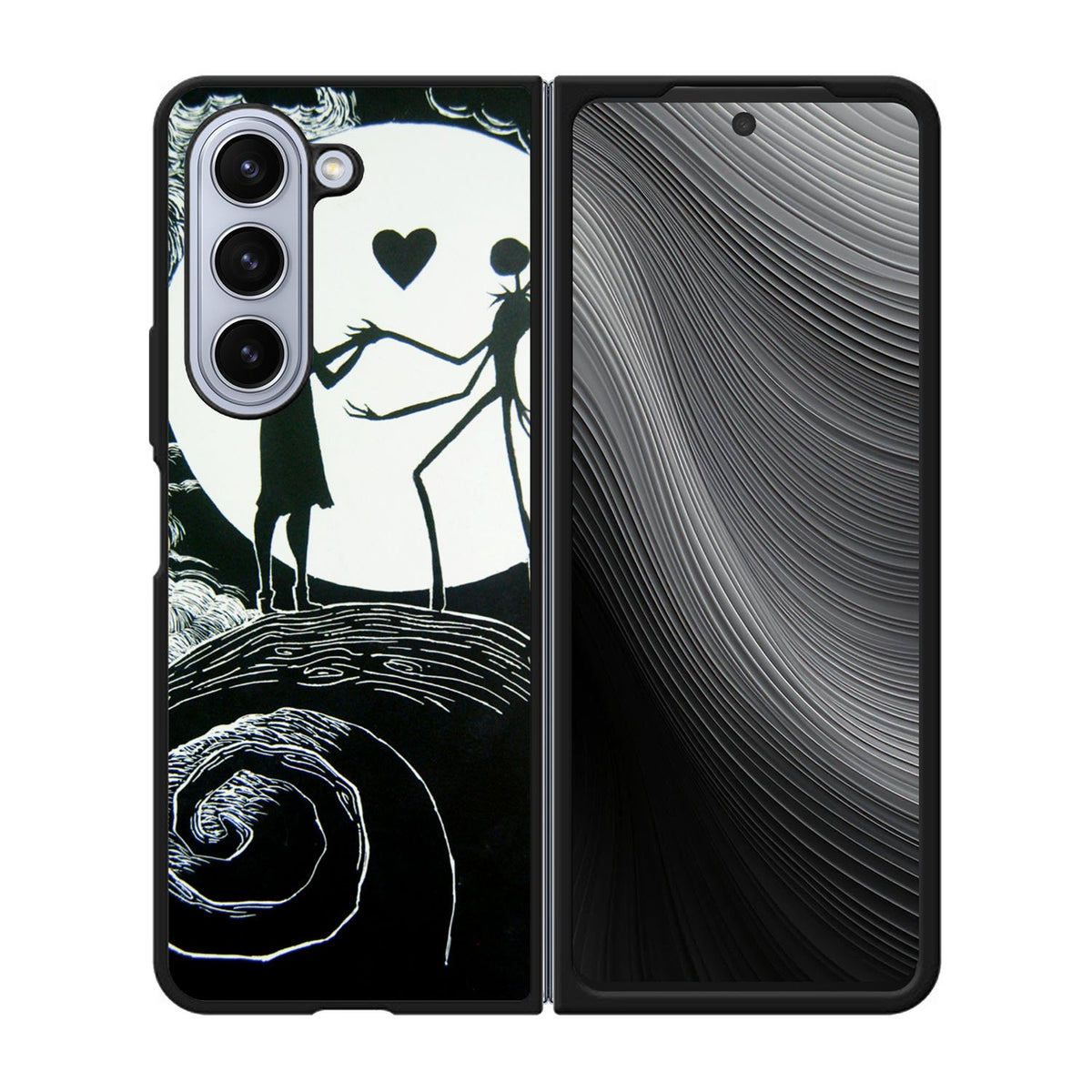 Nightmare Before Christmas Love Case Samsung Galaxy z Fold 5 5G BC2093