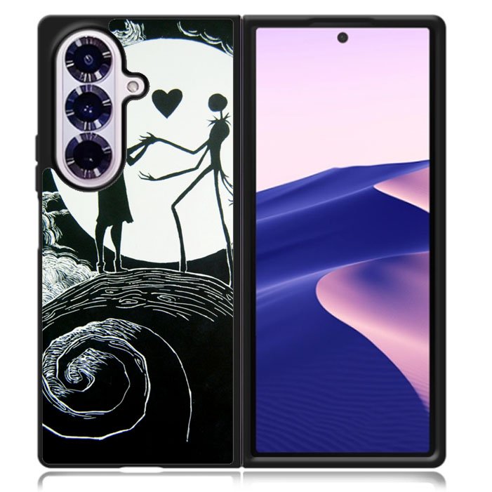 Nightmare Before Christmas Love Samsung Galaxy Z Fold 7 5G Case BC2093