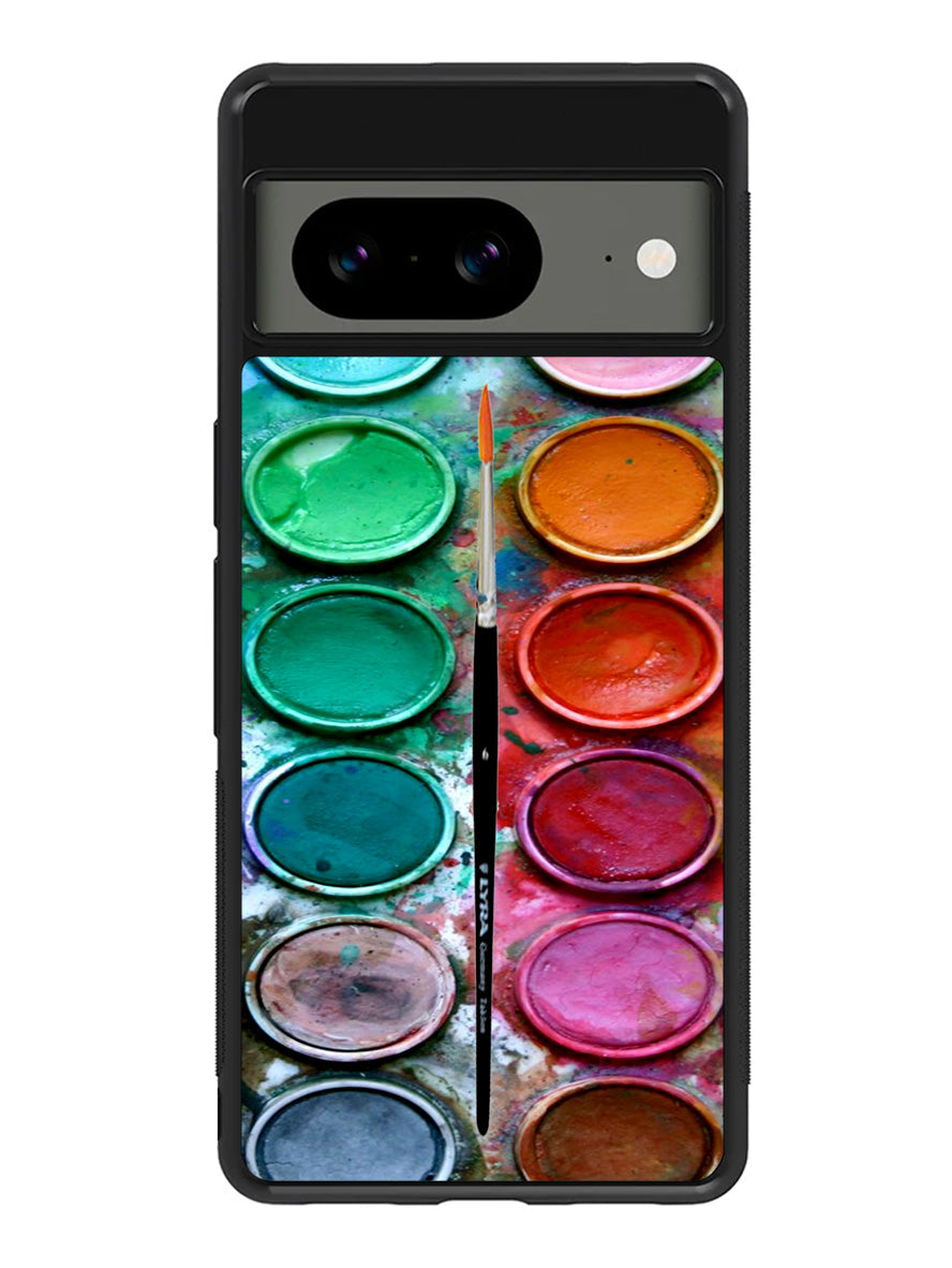 Paint Box Watercolor Google Pixel 8a Case