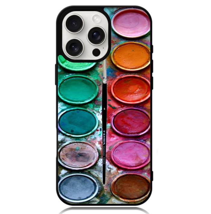 Paint Box Watercolor Case iPhone 16 Pro BC2104