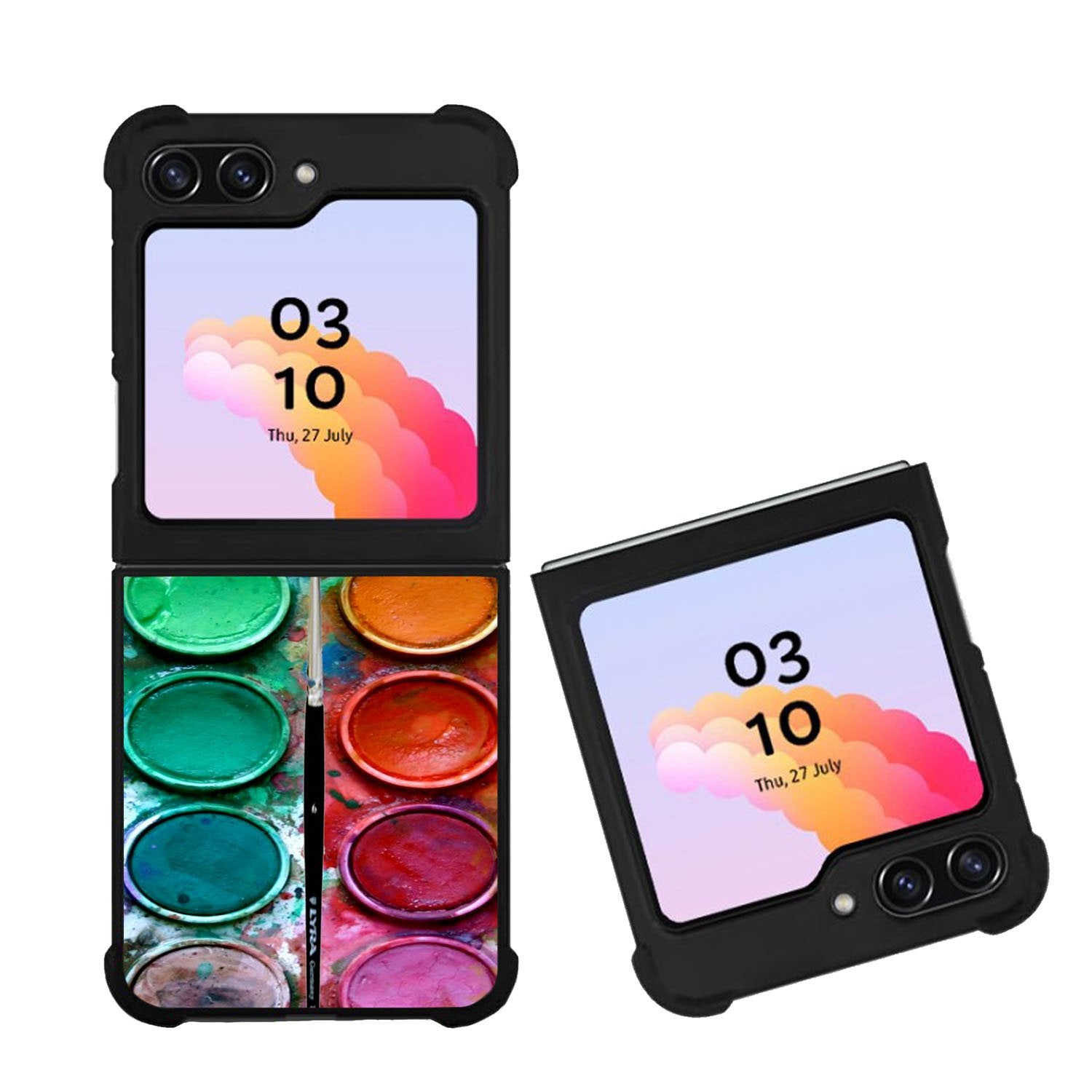 Paint Box Watercolor Case Samsung Galaxy Z Flip 5 5G BC2104