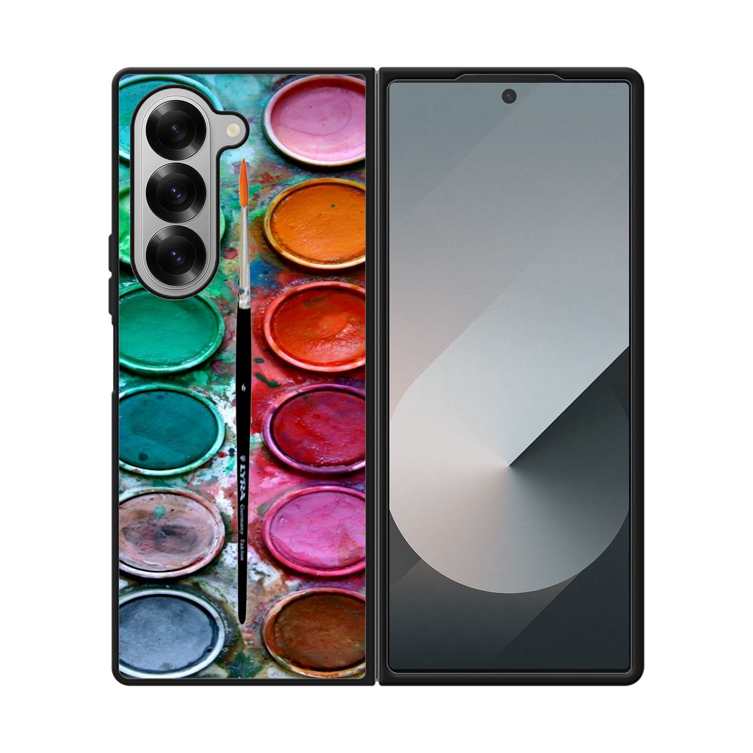 Paint Box Watercolor Case Samsung Galaxy Z Fold 6 5G BC2104