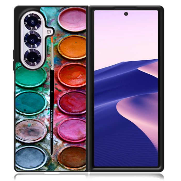 Paint Box Watercolor Samsung Galaxy Z Fold 7 5G Case BC2104