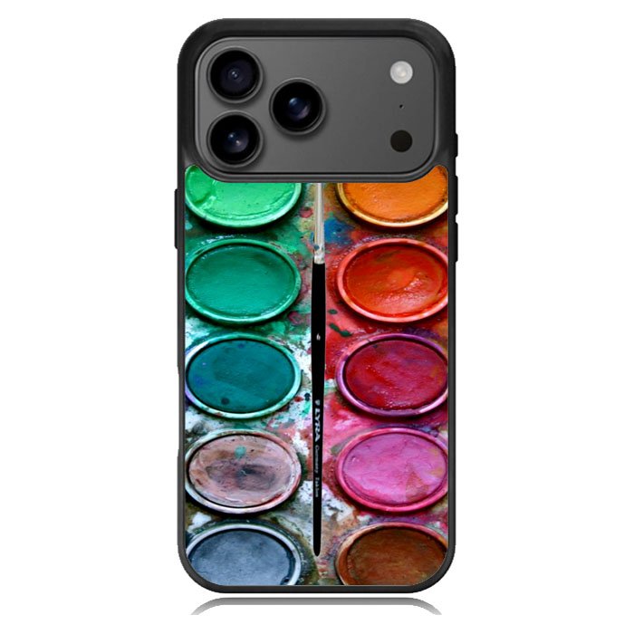 Paint Box Watercolor iPhone 17 Pro Case BC2104