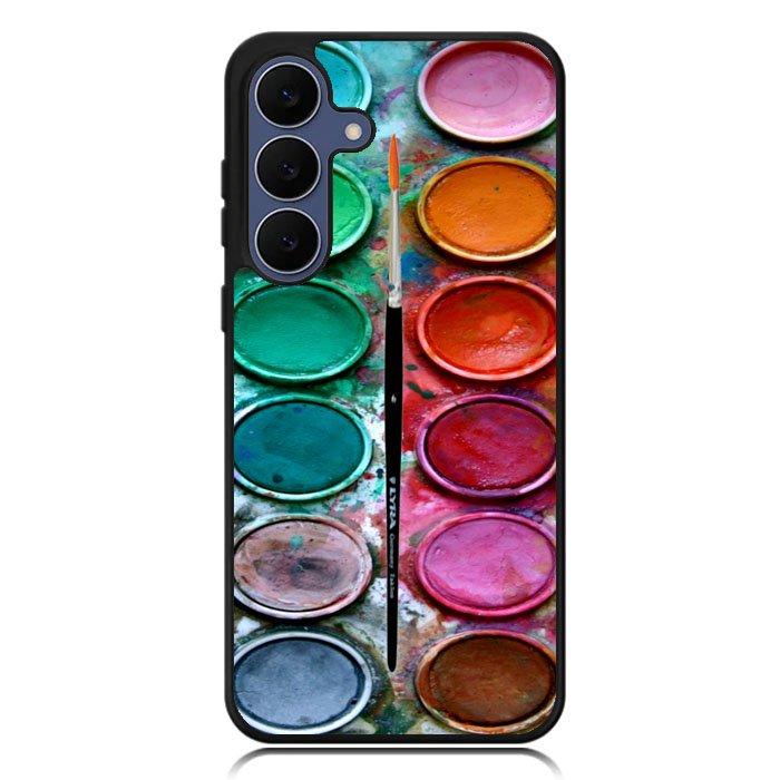 Paint Box Watercolor Samsung Galaxy S25 FE Case BC2104