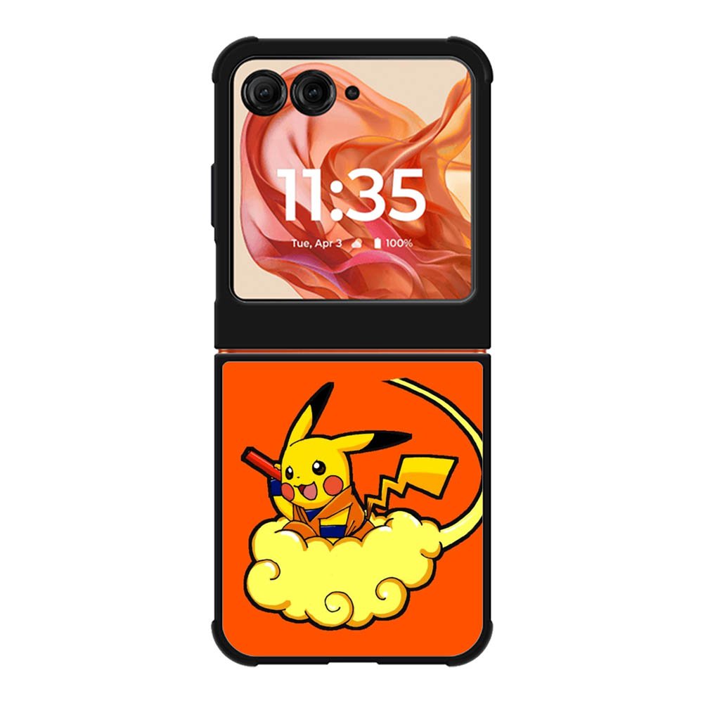 Pikachu Pokemon Goku Dragon Ball Z Motorola Moto Razr 2025/2024 , Moto Razr 60/50 Case BC2115