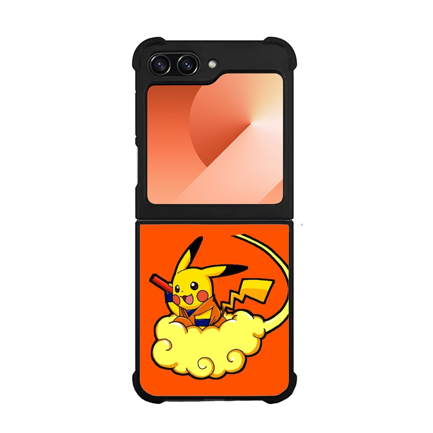 Pikachu Pokemon Goku Dragon Ball Z Case Samsung Galaxy Z Flip 6 5G BC2115