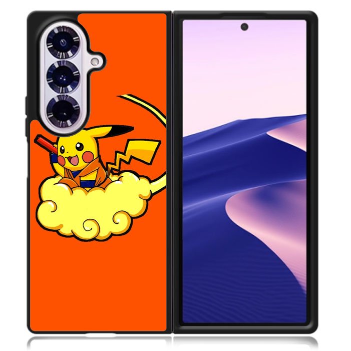 Pikachu Pokemon Goku Dragon Ball Z Samsung Galaxy Z Fold 7 5G Case BC2115