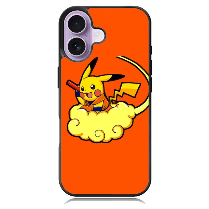 Pikachu Pokemon Goku Dragon Ball Z iPhone 17 Case BC2115