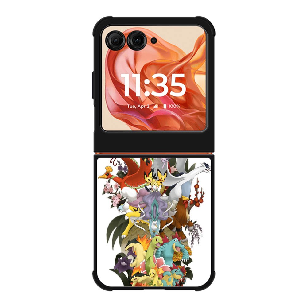 Pokemon All Stars Motorola Moto Razr 2025/2024 , Moto Razr 60/50 Case BC2019