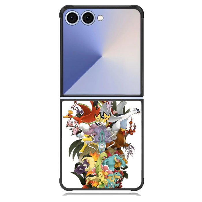 Pokemon All Stars Samsung Galaxy Z Flip 7 Case BC2019