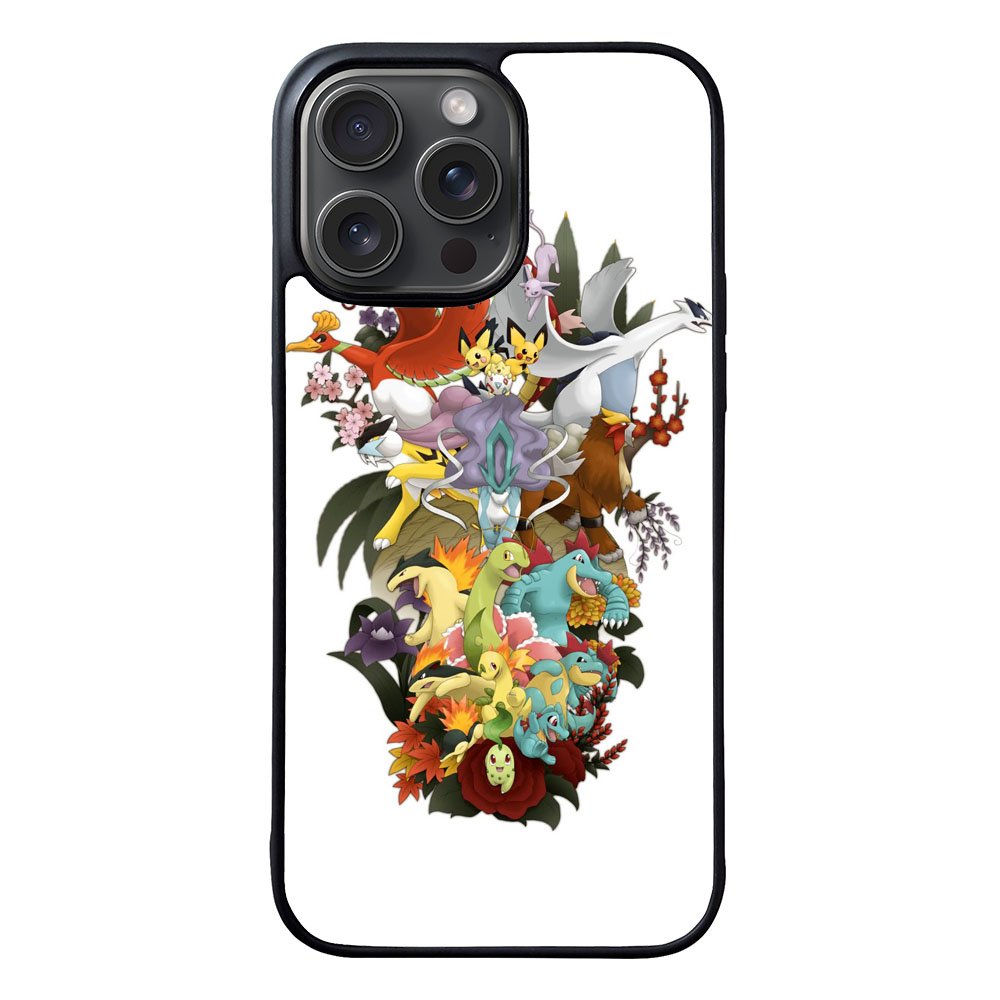 Pokemon All Stars Case iPhone 15 Pro Max BC2019