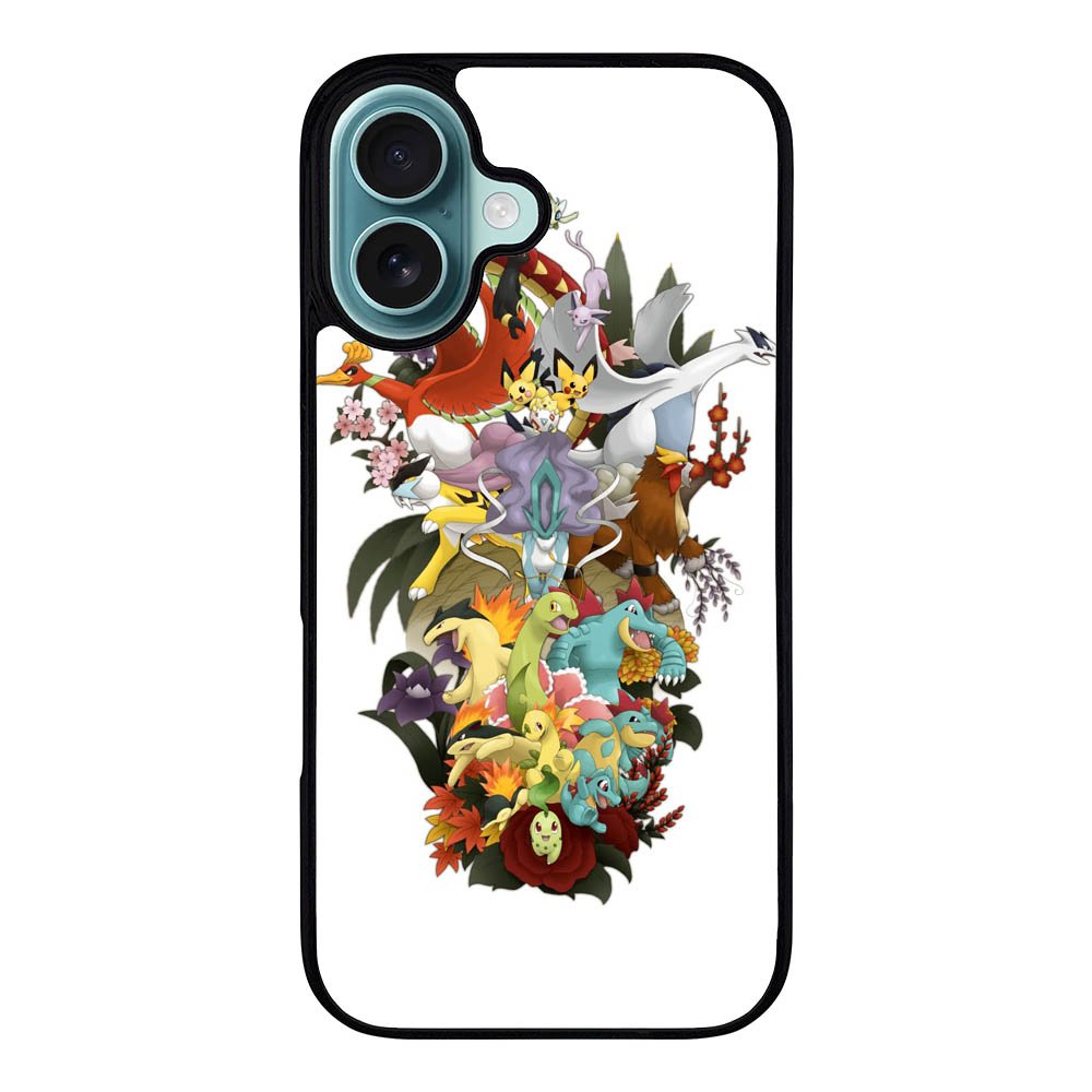 Pokemon All Stars Case iPhone 16 Plus BC2019