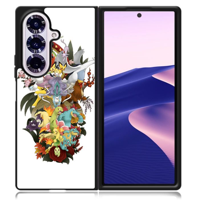 Pokemon All Stars Samsung Galaxy Z Fold 7 5G Case BC2019
