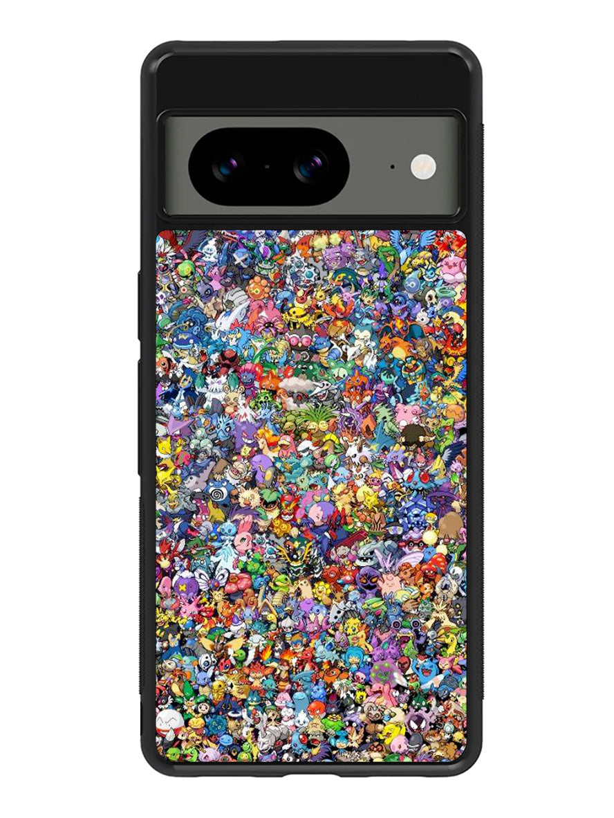 Pokemon Collage Google Pixel 8a Case