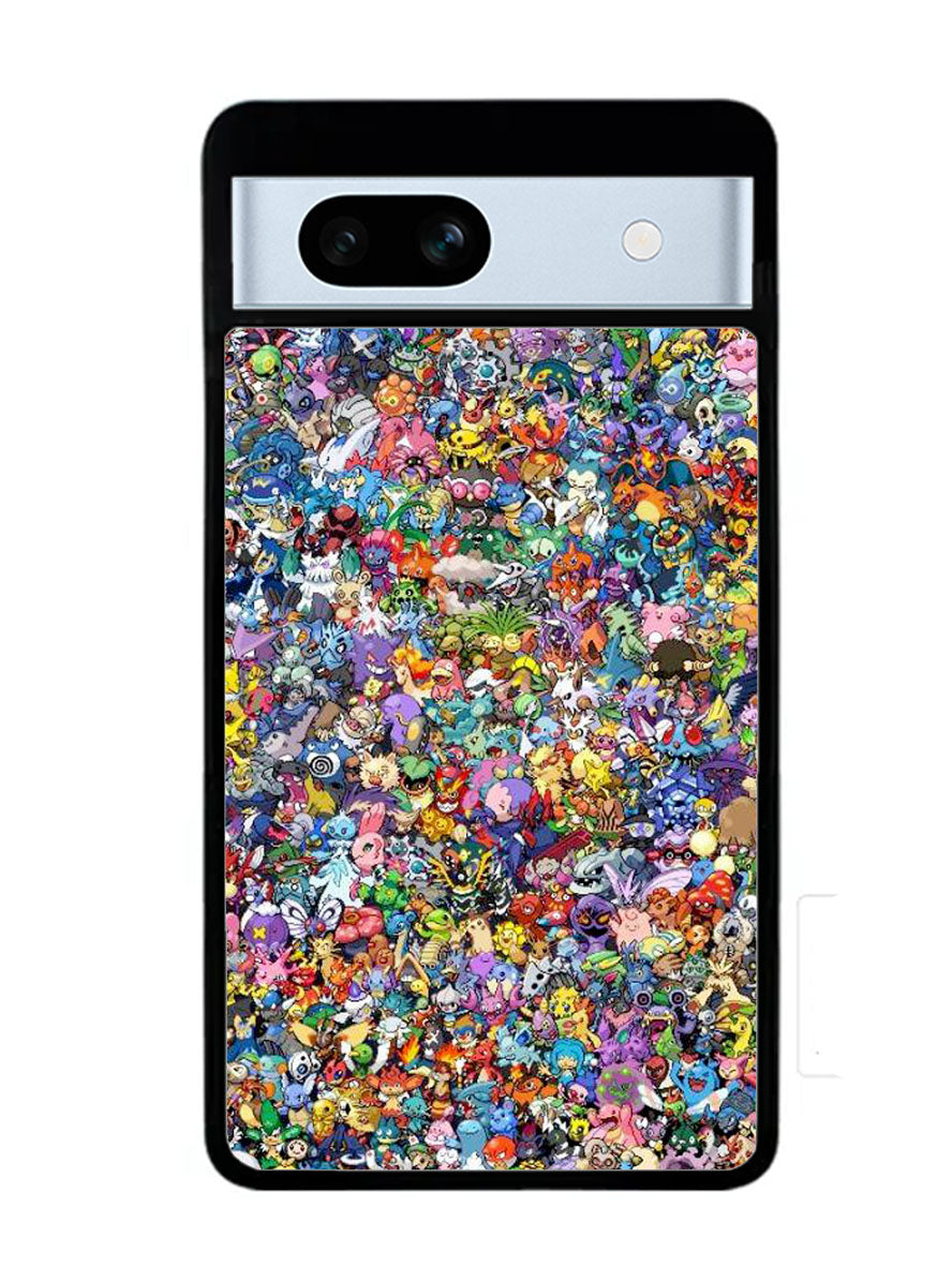 Pokemon Collage Google Pixel 7A Case