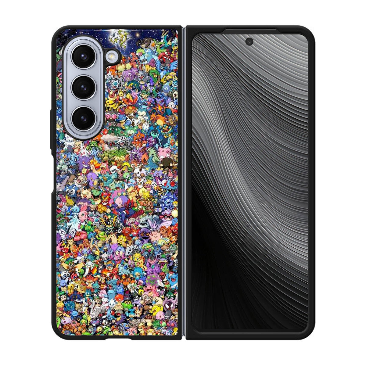Pokemon Collage Case Samsung Galaxy z Fold 5 5G BC2020