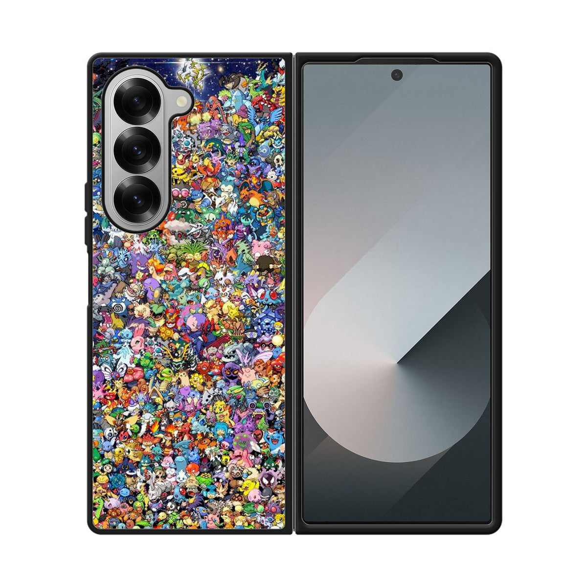 Pokemon Collage Case Samsung Galaxy Z Fold 6 5G BC2020