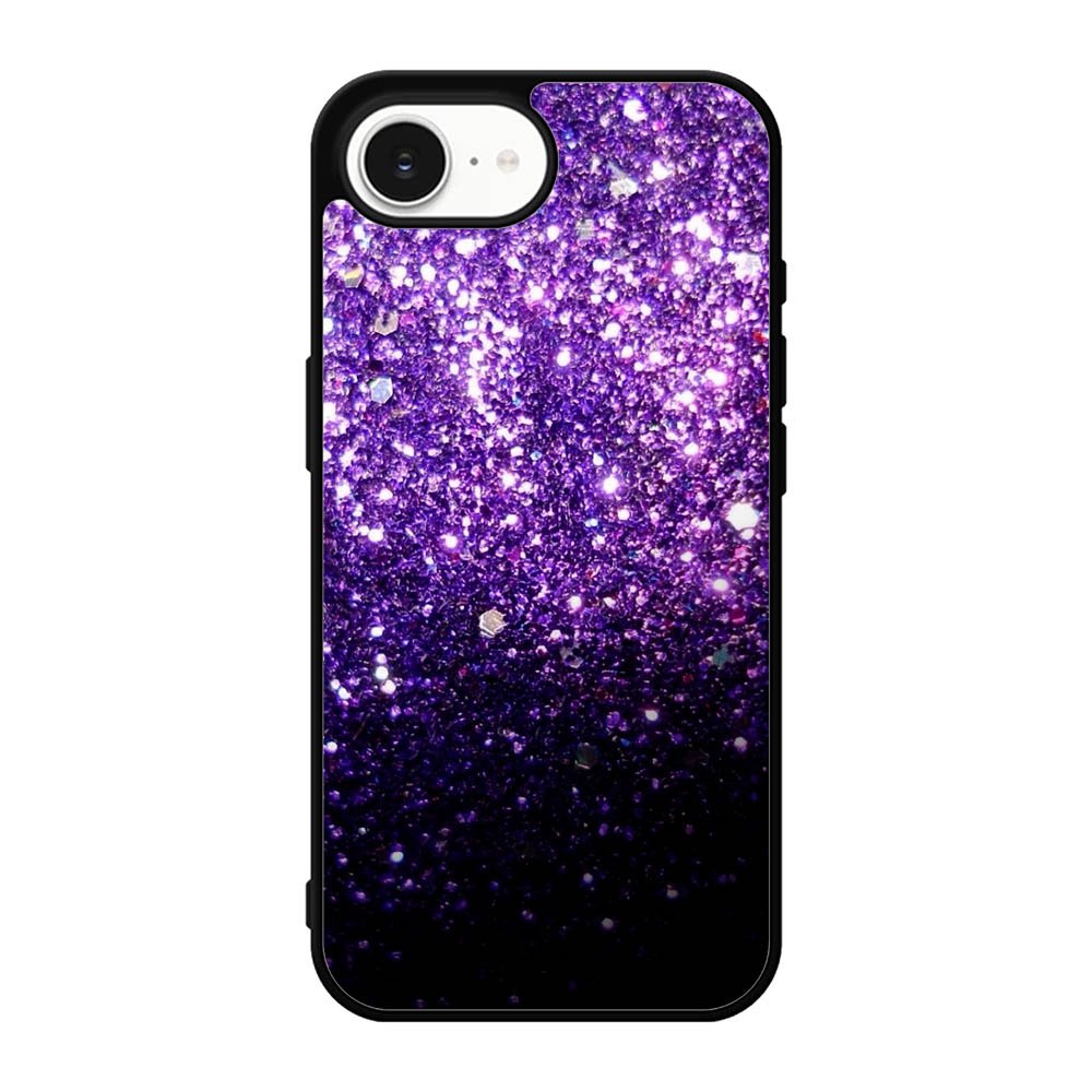 Purple Sparkling Glitter iPhone 17e Case BC2032