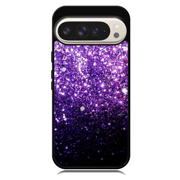 Purple Sparkling Glitter Google Pixel 10 Pro XL Case BC2032