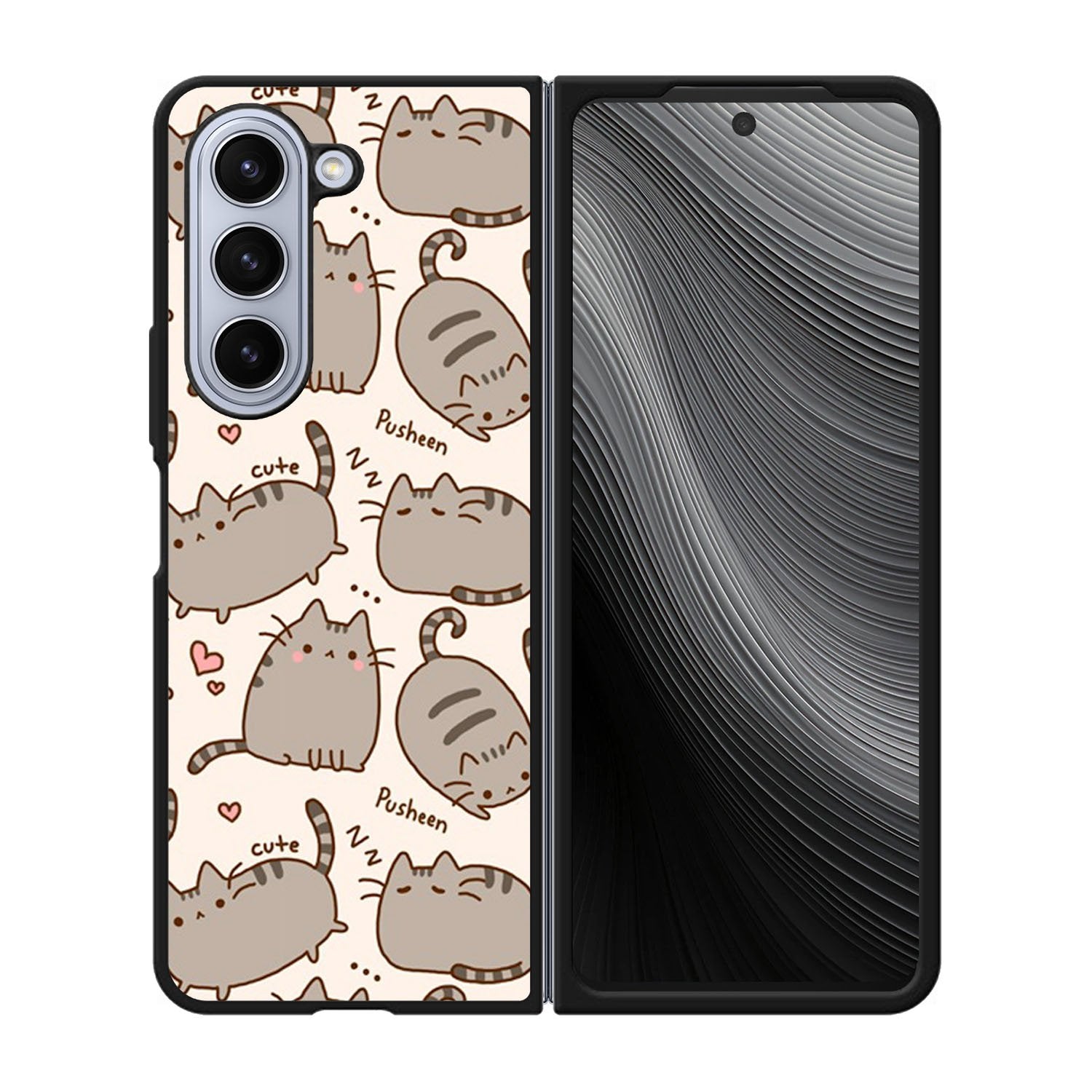 Pusheen The Cat Case Samsung Galaxy z Fold 5 5G BC2035