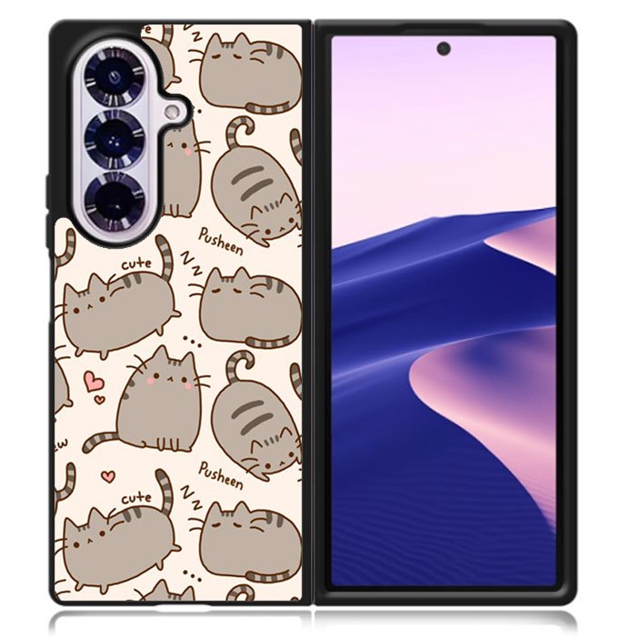 Pusheen The Cat Samsung Galaxy Z Fold 7 5G Case BC2035