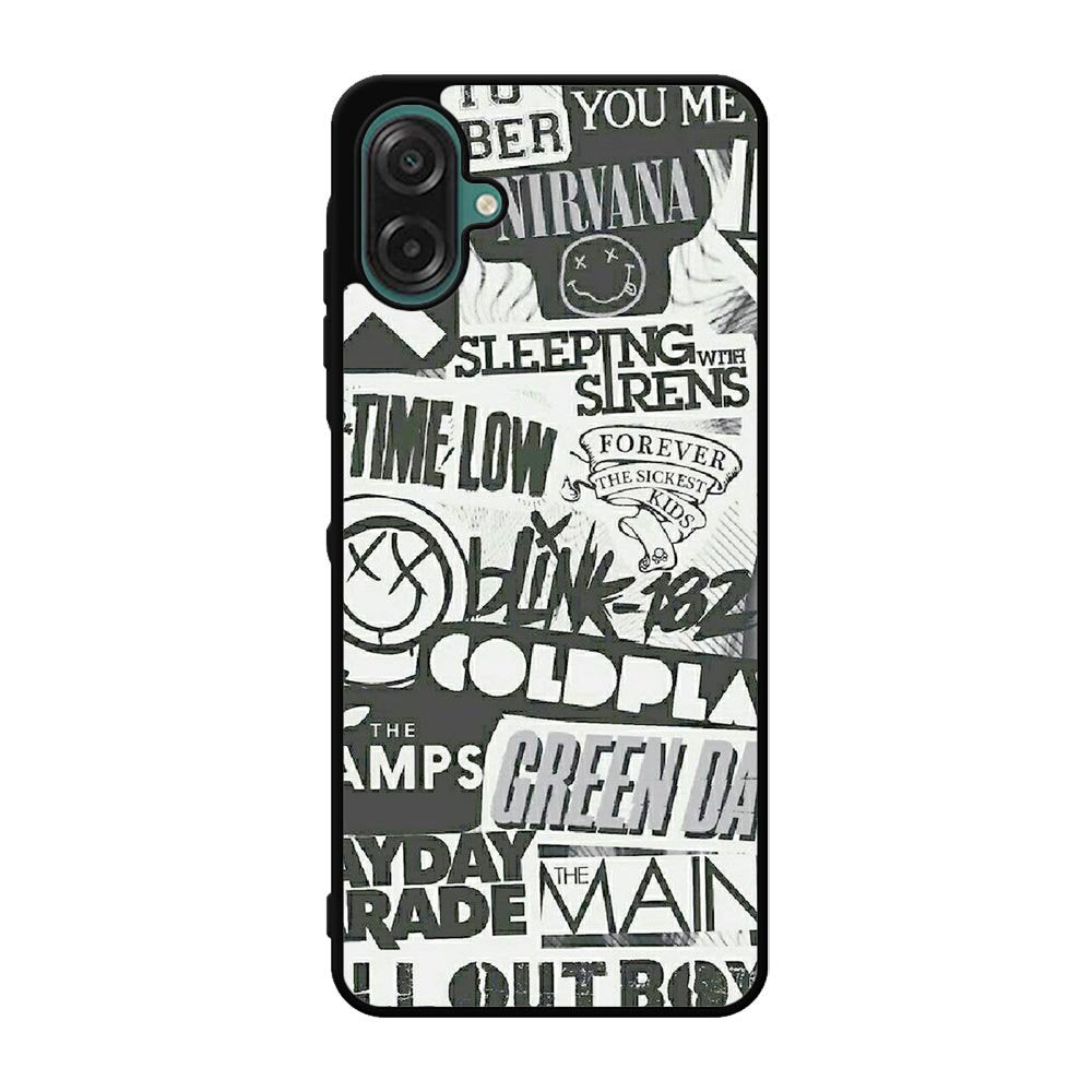Rock Bands Tumblr Collage Case Samsung Galaxy A07 BC2047
