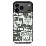 Rock Bands Tumblr Collage iPhone 17 Pro Max Case BC2047
