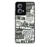 Rock Bands Tumblr Collage Motorola Moto Edge 2024 Case BC2047