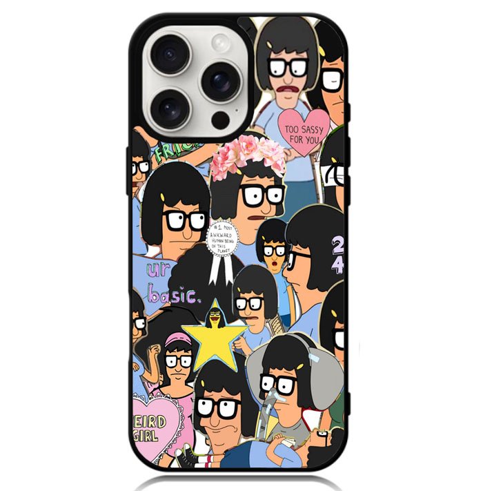 Tina Belcher Collage Bob's Burgers Case iPhone 16 Pro BC2013