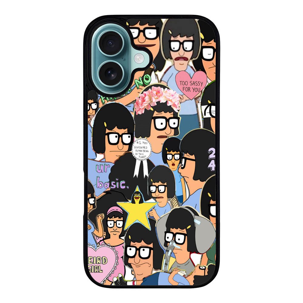 Tina Belcher Collage Bob's Burgers Case iPhone 16 Plus BC2013