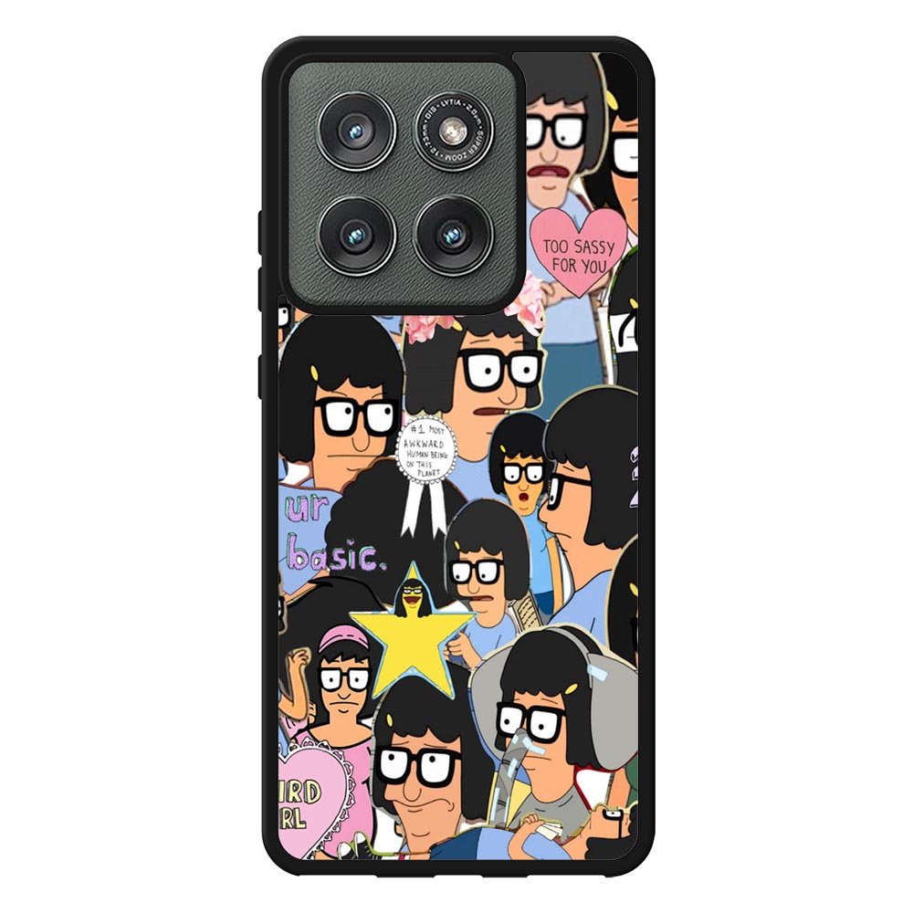 Tina Belcher Collage Bob's Burgers Case Motorola Moto Edge 2025 BC2013