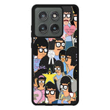 Tina Belcher Collage Bob's Burgers Case Motorola Moto Edge 2025 BC2013