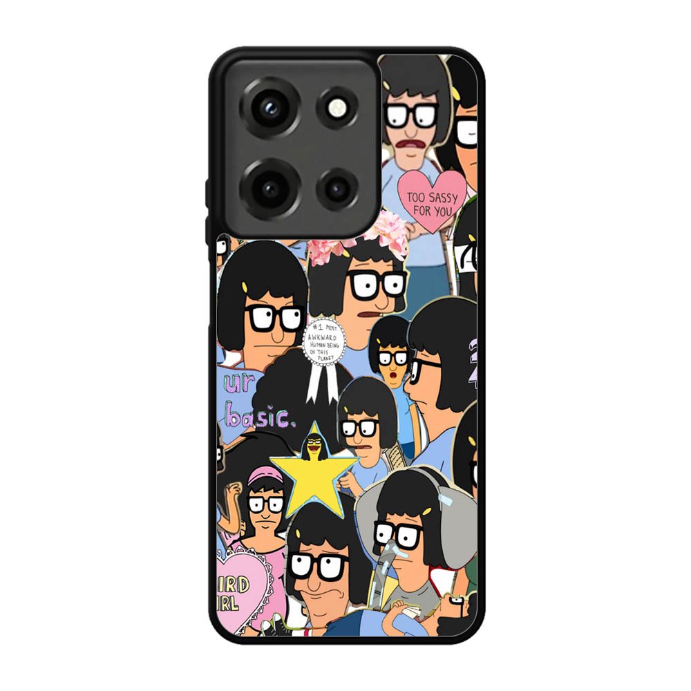 Tina Belcher Collage Bob's Burgers Motorola Moto G 5G 2025 Case BC2013