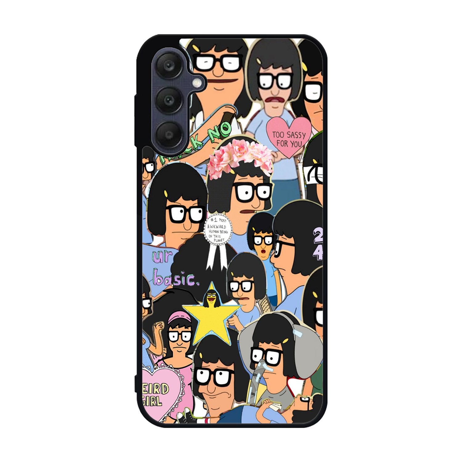 Tina Belcher Collage Bob's Burgers Samsung Galaxy A25 5G Case BC2013