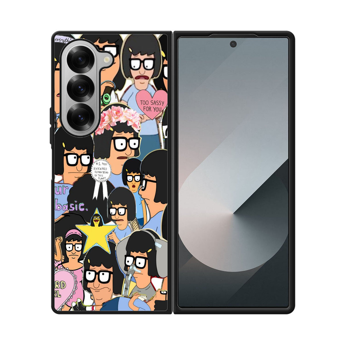 Tina Belcher Collage Bob's Burgers Case Samsung Galaxy Z Fold 6 5G BC2013