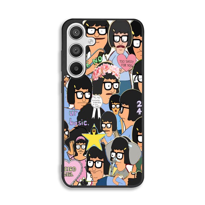 Tina Belcher Collage Bob's Burgers Samsung Galaxy A26 Case BC2013
