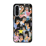 Tina Belcher Collage Bob's Burgers Samsung Galaxy A36 Case BC2013