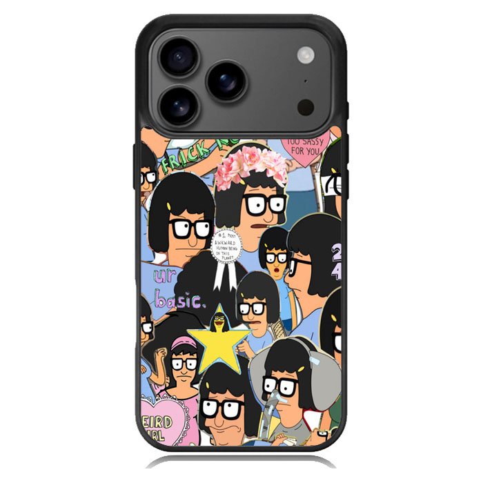 Tina Belcher Collage Bob's Burgers iPhone 17 Pro Max Case BC2013