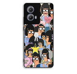 Tina Belcher Collage Bob's Burgers Motorola Moto Edge 2024 Case BC2013