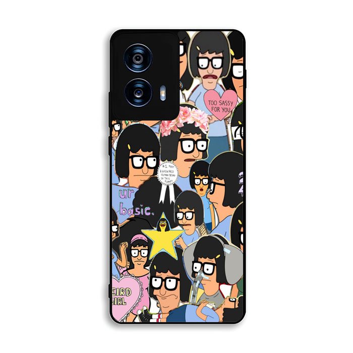 Tina Belcher Collage Bob's Burgers Motorola Moto G Power 5G 2024 Case BC2013