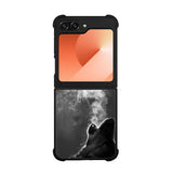 Wolf Howling Smoke Case Samsung Galaxy Z Flip 6 5G BC1981