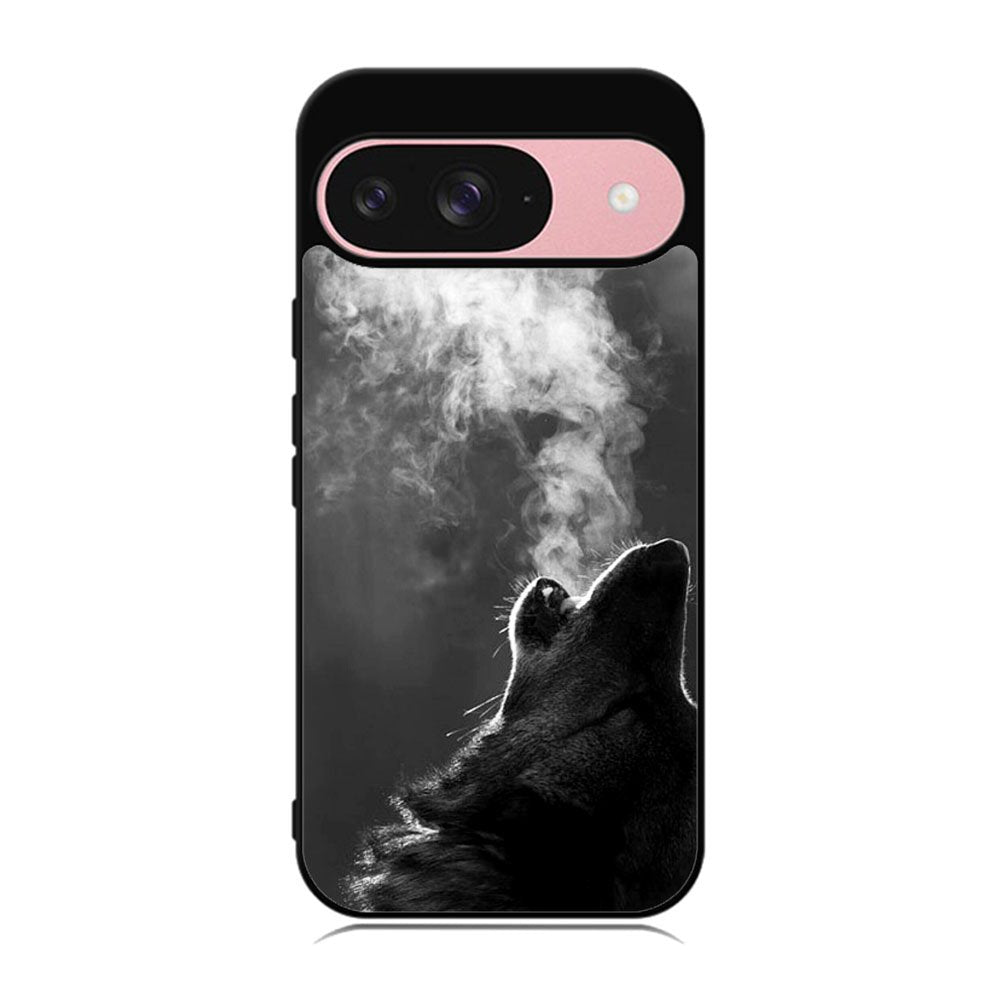 Wolf Howling Smoke Case Google Pixel 9 BC1981